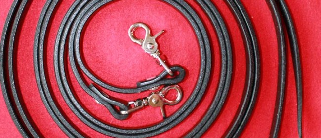 Harness Leather Split Reins with scissor snaps